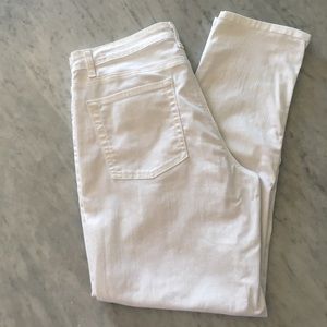 Eileen Fisher White Jeans size 12